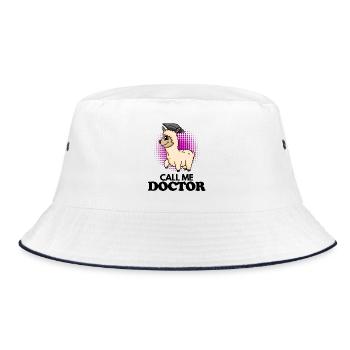Thèse de doctorat Doctorat Doctorat Doctorat - Bob - blanc/marine - Devant