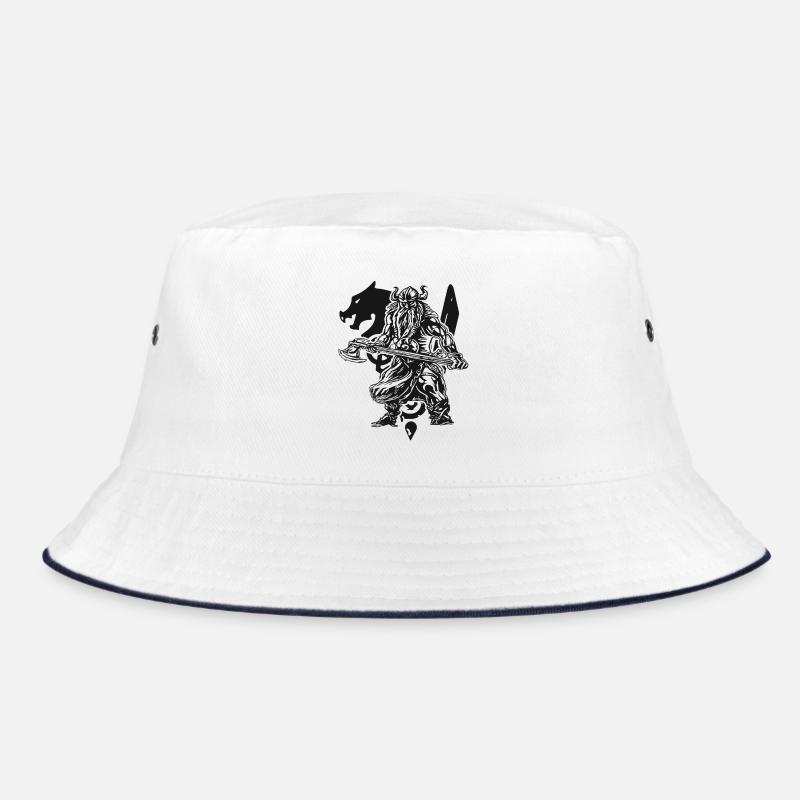 Valhalla - Viking - Wikinger mit Axt Bucket Hat