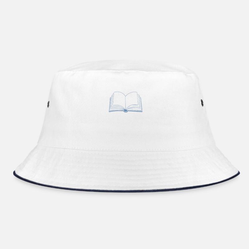 Bücher offenes Buch Bucket Hat