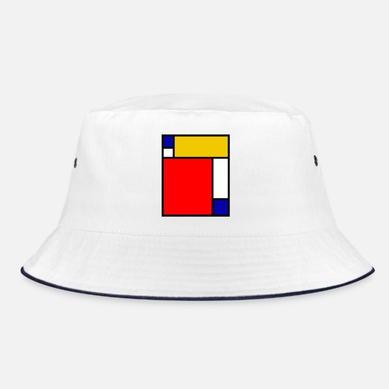 Mondrian 4 Bucket Hat