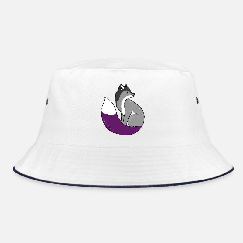 Ace Pride Fuchs Asexual Bucket Hat