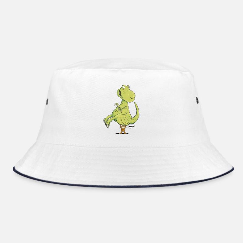 Waches sloth I Dinosaur I Dino T-Rex I Fun Bucket Hat