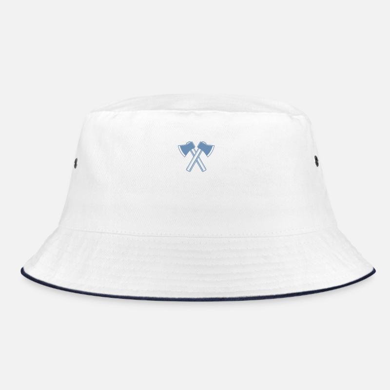 Axe Axes Lumberjack Forester Bucket Hat