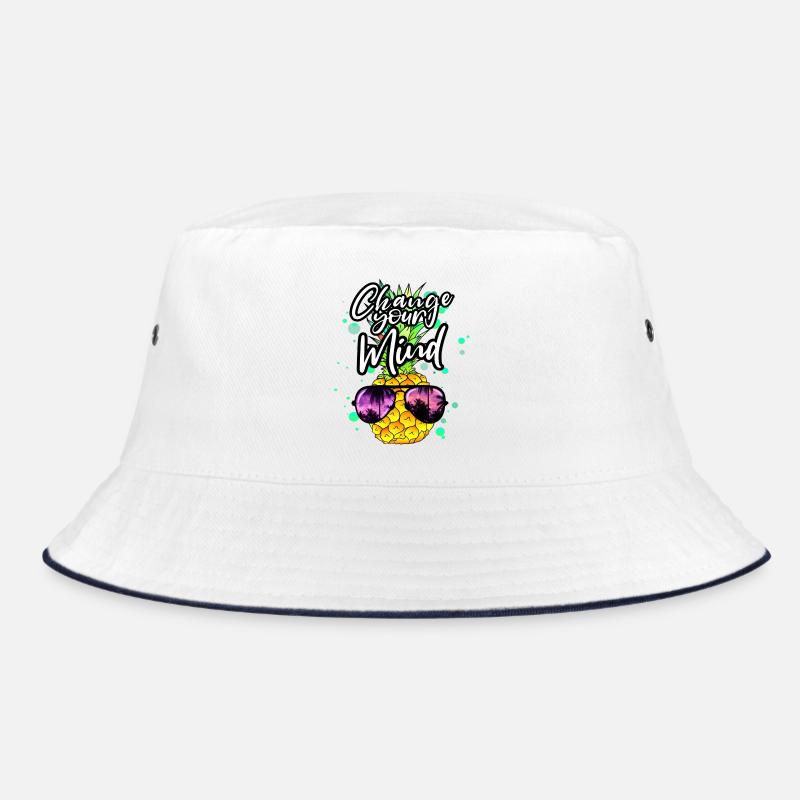 cool pineapple Change your mind Bucket Hat
