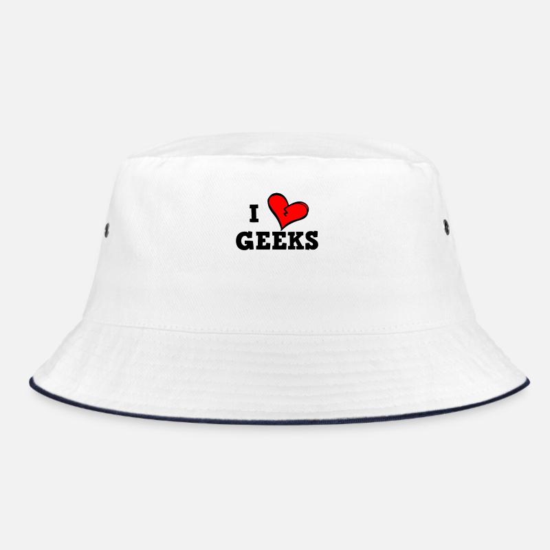 Ich liebe Geeks Bucket Hat