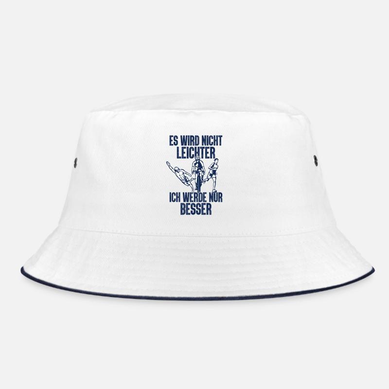 Es Wird Nicht Leichter Ich Triathlon Bucket Hat