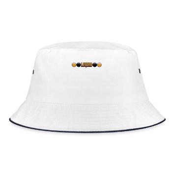 Legend Gradient Logo - Bucket Hat - white/navy - Front