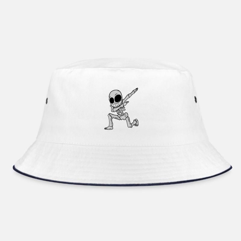 Skeleton dabbing Bucket Hat