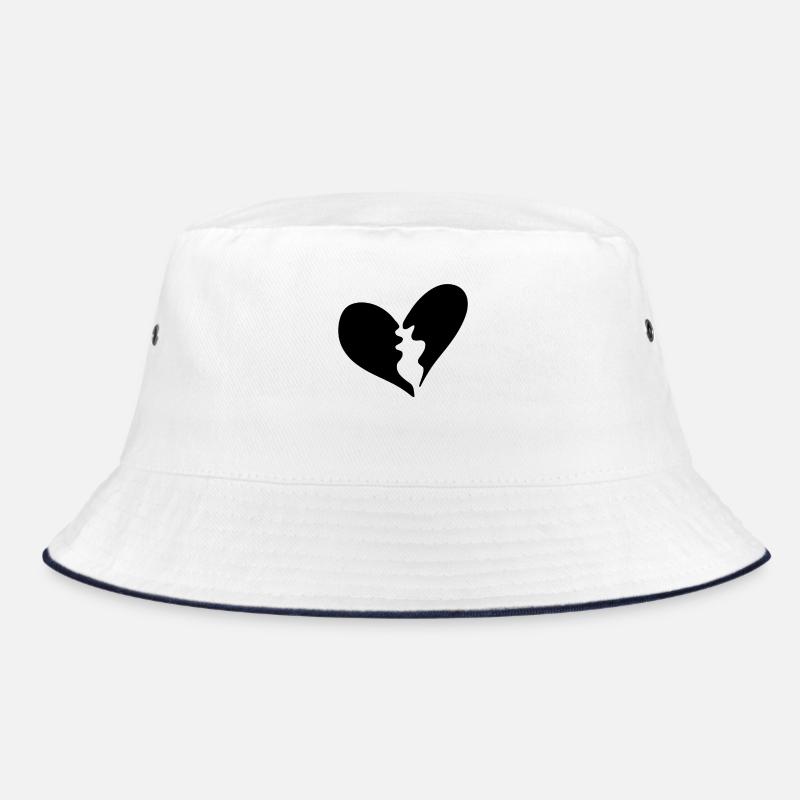 Broken heart Bucket Hat