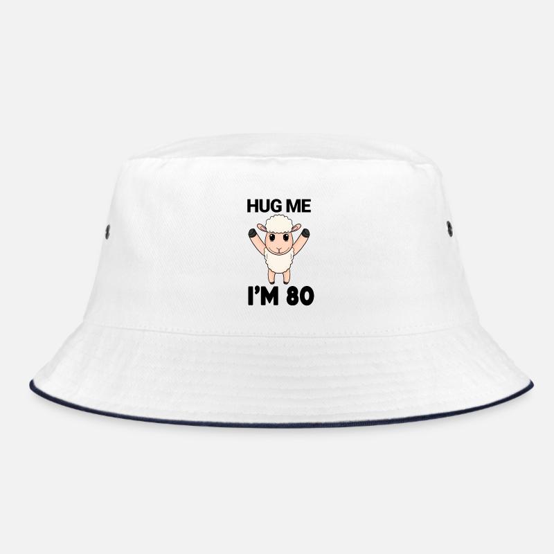 80 birthday - 80 years - hug Bucket Hat