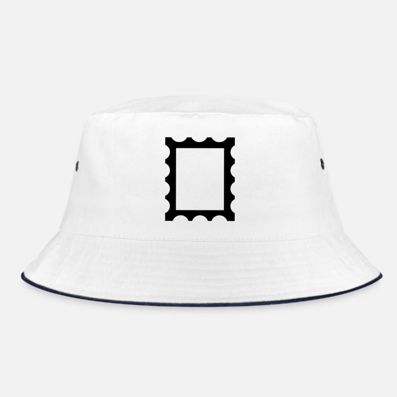 Stamp contour frame Bucket Hat
