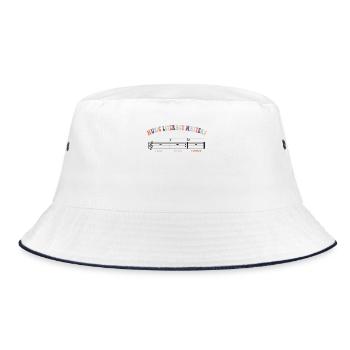 La littératie musicale, ça compte - Bob - blanc/marine - Devant