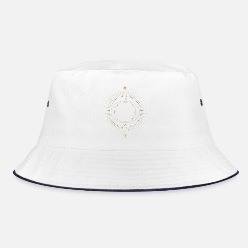 Sonnenring Kreislauf Design Bucket Hat
