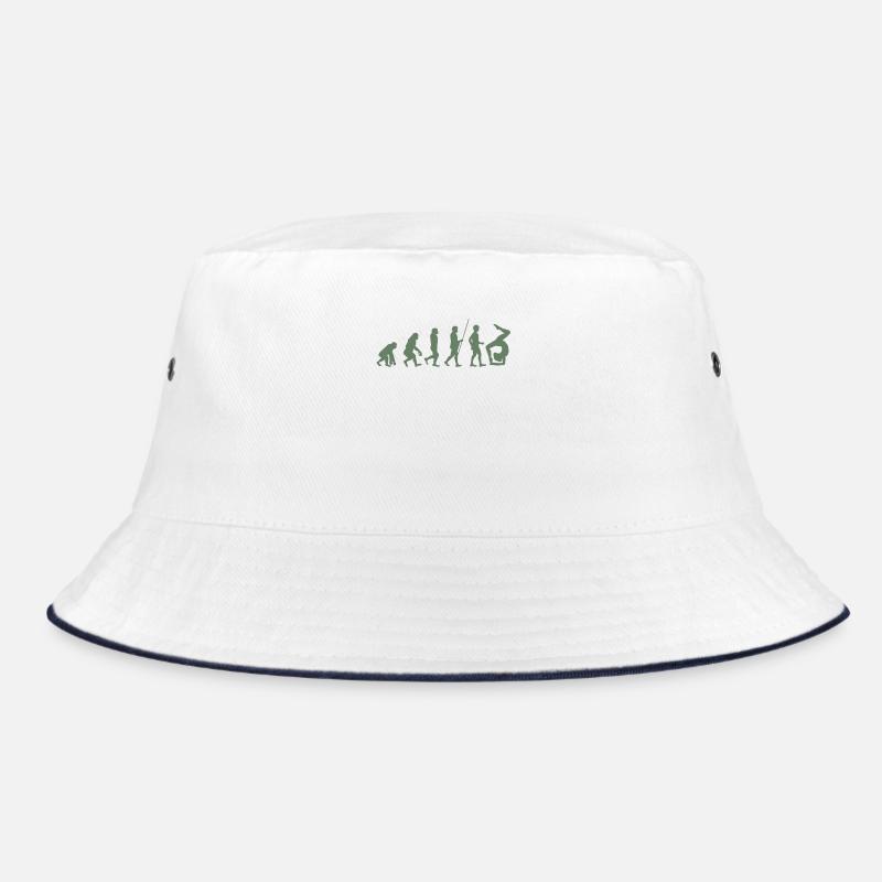 Turnerin Turner Evolution der Turnerin - Bucket Hat - Weiß/Navy