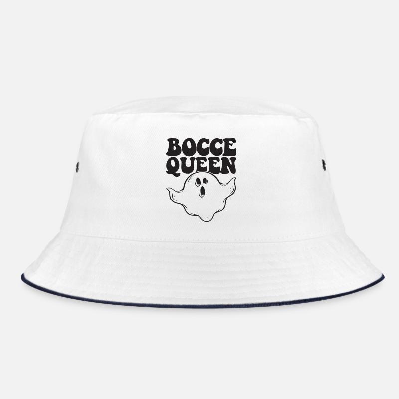 Bocce Queen Boulekugel Halloween Kostüm Boule Bucket Hat