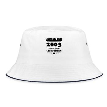 2003 - Né 2003 - Année de construction 2003 - Bob - blanc/marine - Devant