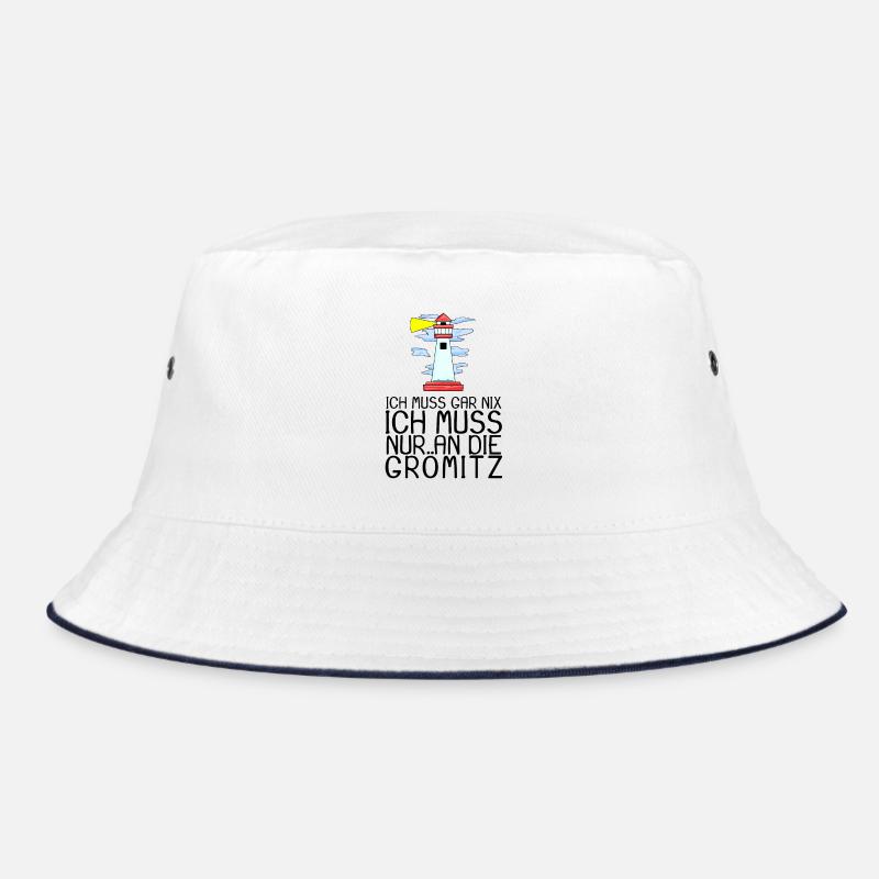 Grömitz Spruch Sprüche Bucket Hat