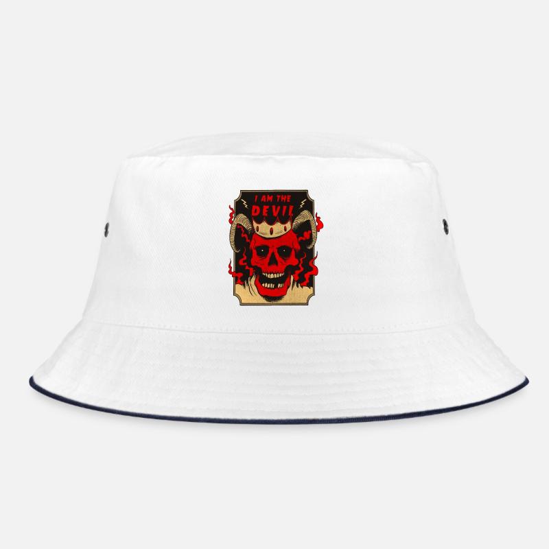 I am the devil design Bucket Hat