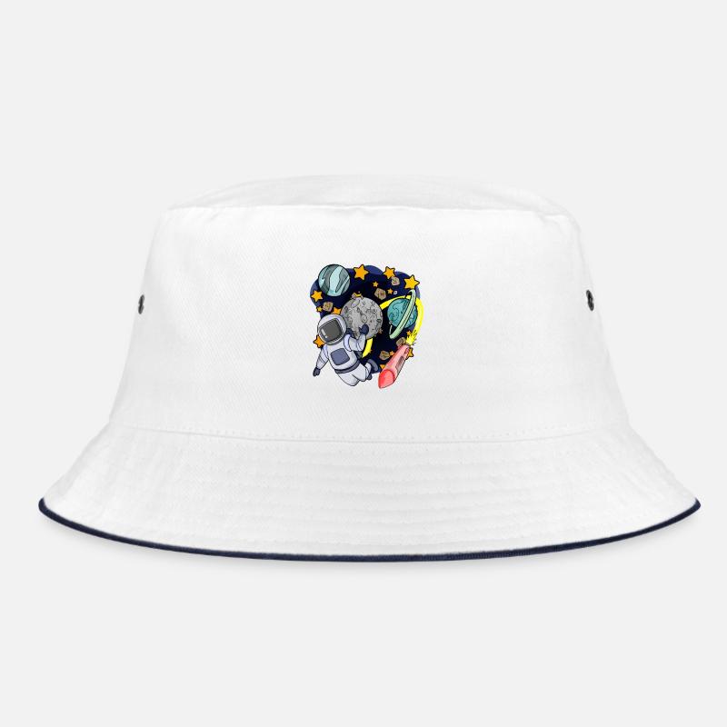 Astronaut in space Bucket Hat