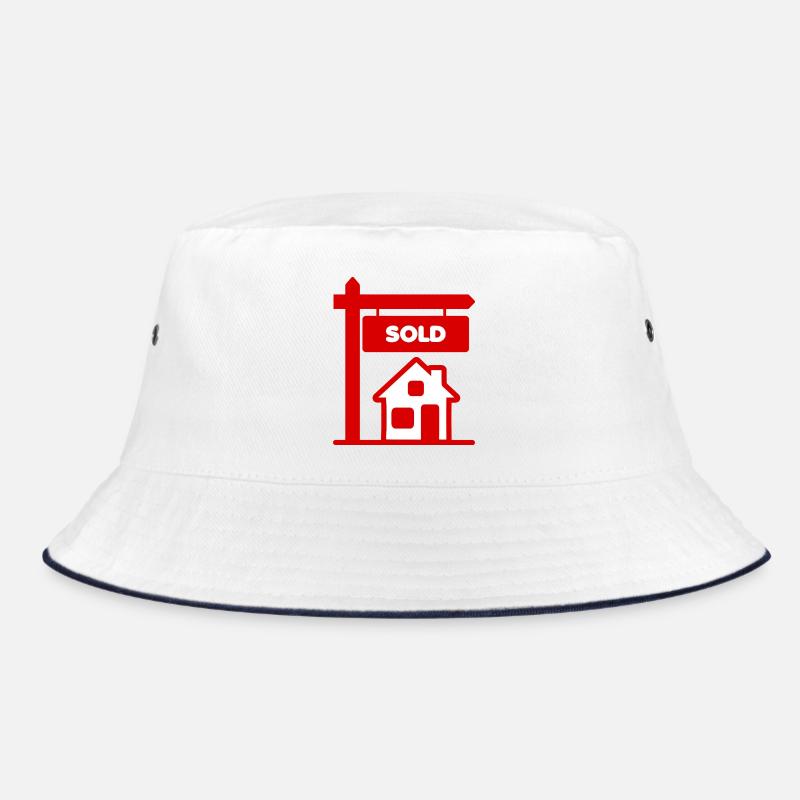 Logo rouge avec vendu Bob