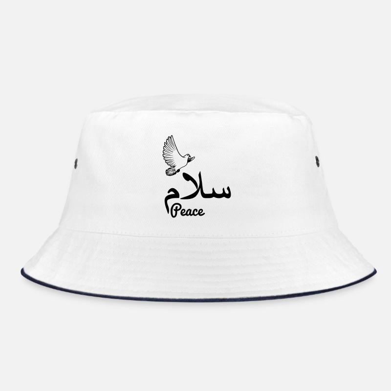 Arab peace with dove peace Bucket Hat