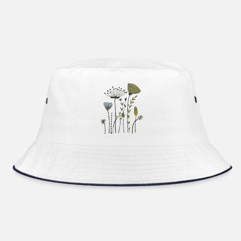 trockenblumen gewebe Bucket Hat