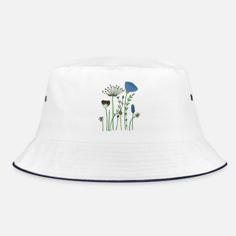 trockenblumen halbton Bucket Hat