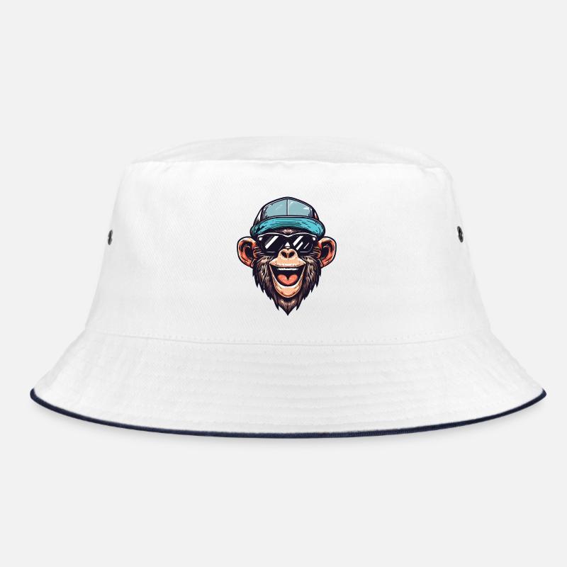 Funny Monkey Bucket Hat
