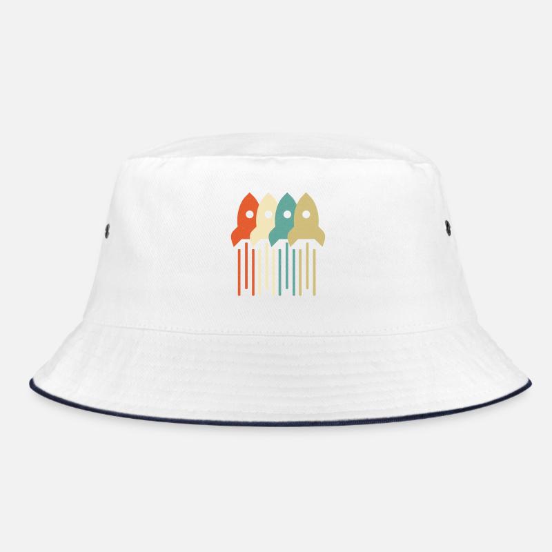 Vintage Rocket Scientist Aerospace Engineering Bucket Hat