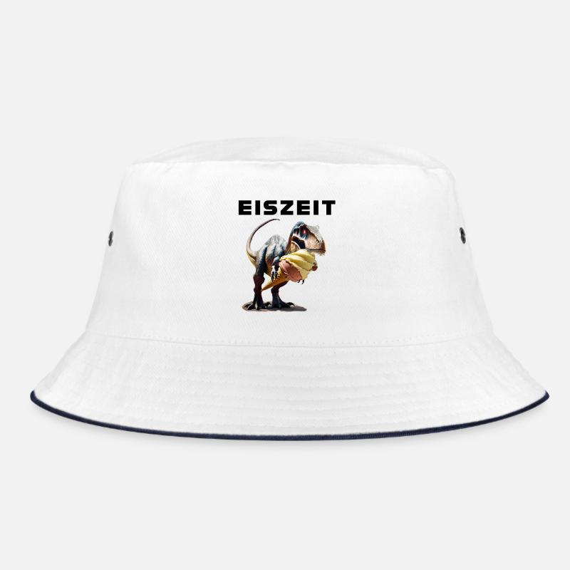 Eiszeit mit Dinosaurier Bucket Hat