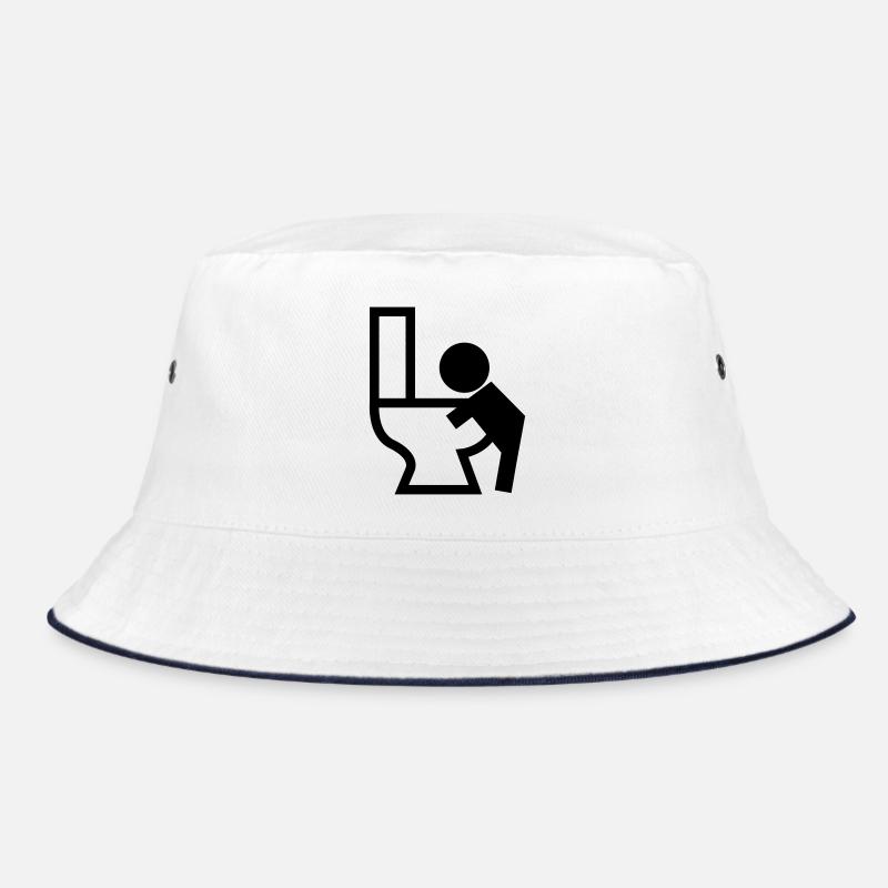 Vomiting Puck Sick Bucket Hat