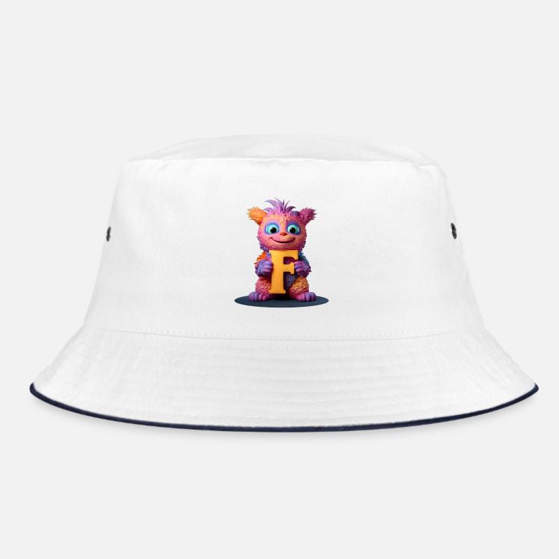 Monstre multicolore avec F Bob