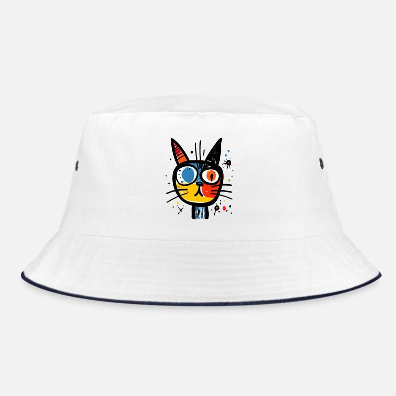 Abstract: The Crazy, Ordinary Cat Bucket Hat