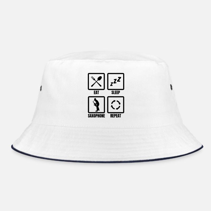 Saxophonists Schedule Bucket Hat