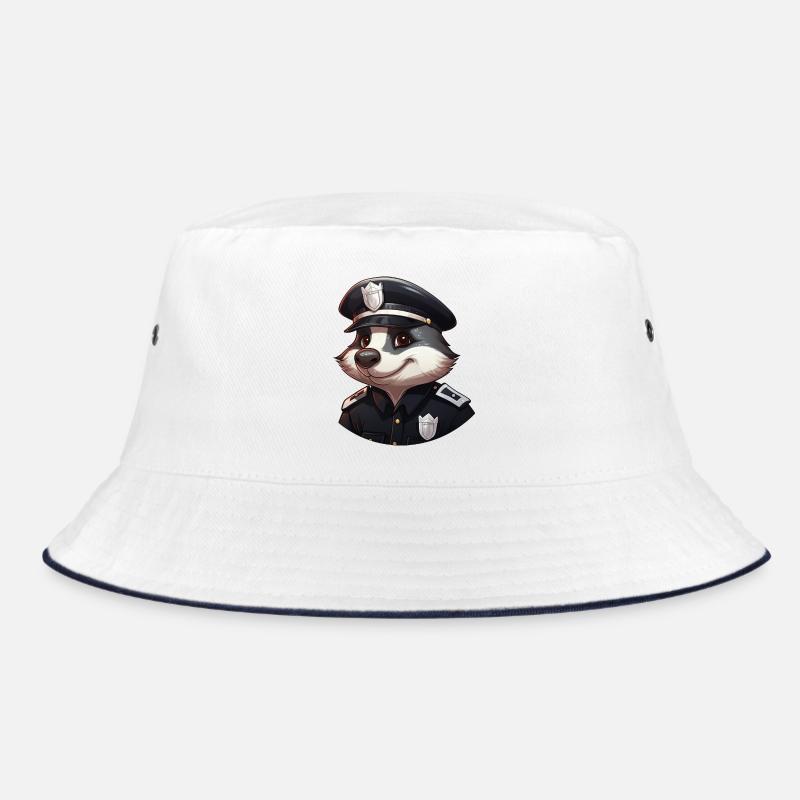 Badger Policewoman Bucket Hat