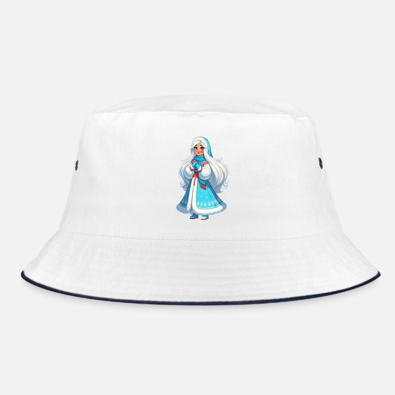 Ded Moroz Snegurotschka russischer Weihnachtsmann Bucket Hat