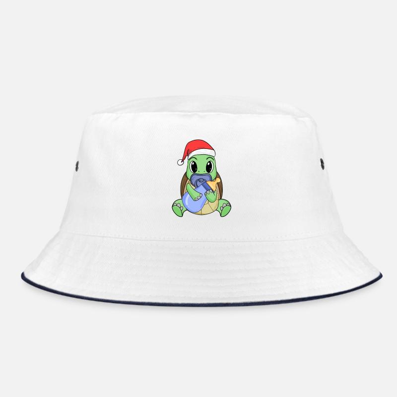 Tortue bébé Noël Bob