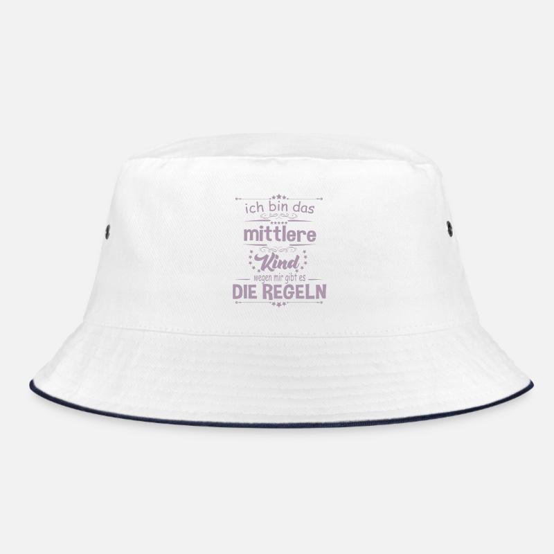 Ich bin das Mittlere Kind wegen mir gibt es die Bucket Hat