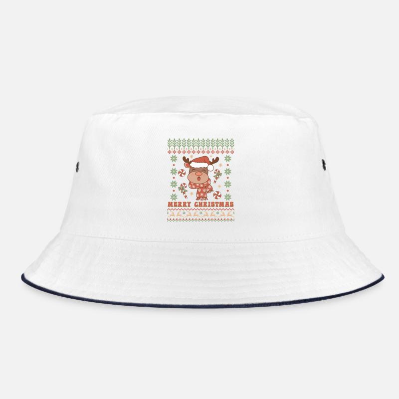 Hässlicher Weihnachtspullover Bucket Hat