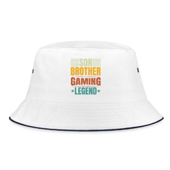 Chemise de légende du jeu de son frère - Bob - blanc/marine - Devant