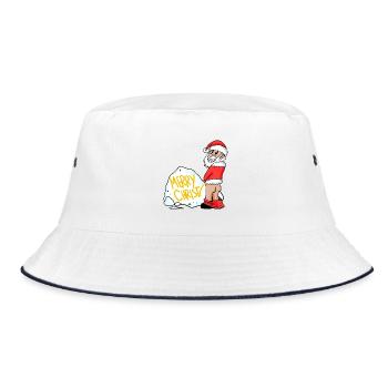 Père Noël Drôle - Bob - blanc/marine - Devant