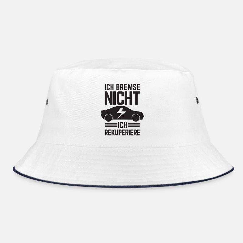 Ich Bremse nicht ich rekuperiere E-Auto Elektro Bucket Hat