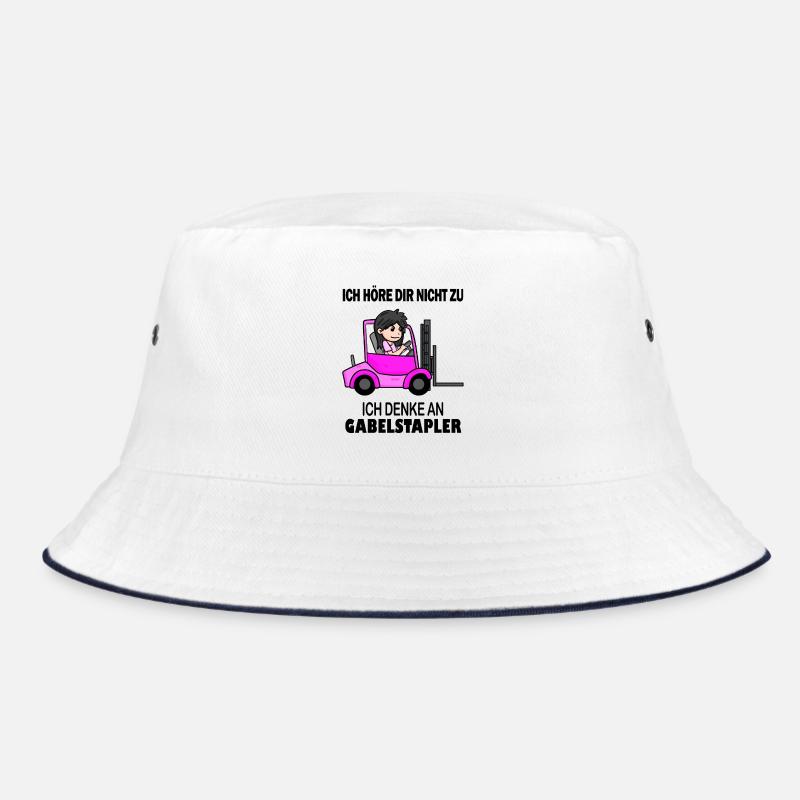 Staplerfahrerin Gabelstapler Lager Logistik Damen Bucket Hat