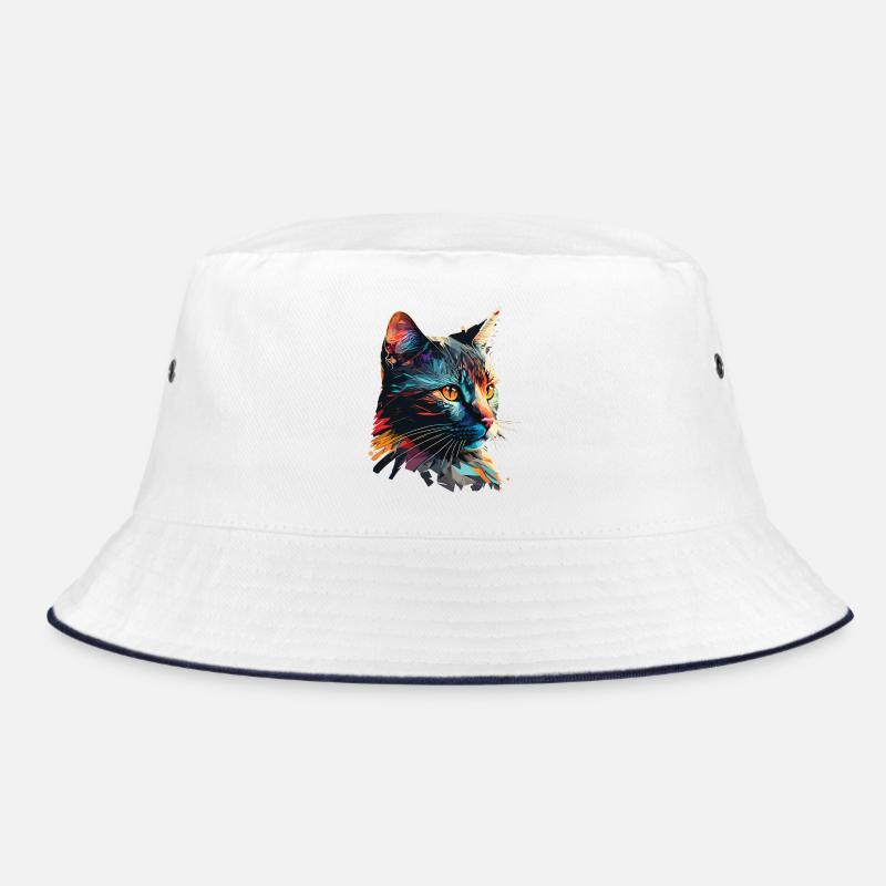 Bunte Katze Bucket Hat