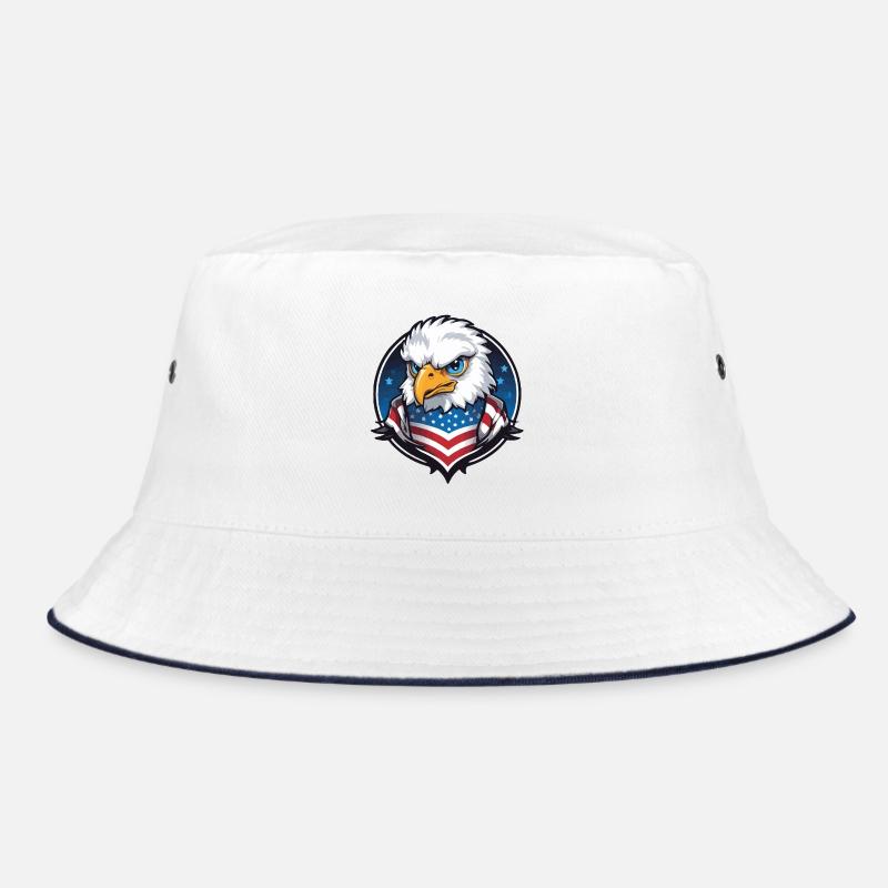 USA Aviator Eagle en cercle Bob