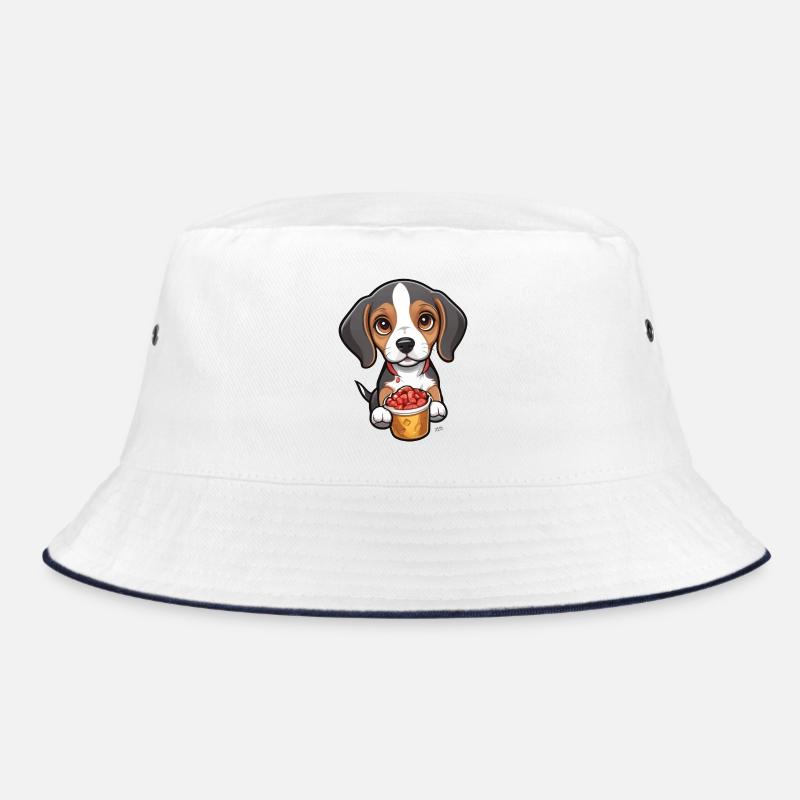 Tiny Beagle Pup Bucket Hat