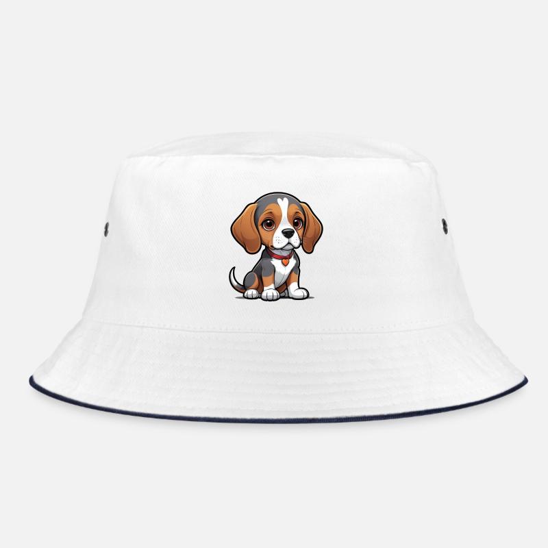 Beagle Love Pup Bucket Hat