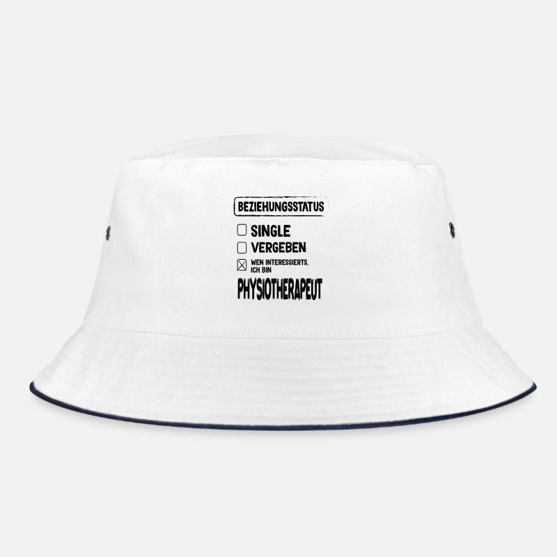 Physiotherapist Relationship Status Physiotherapy Bucket Hat