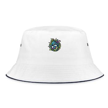 Bird breeder Ornithologist Bird watcher - Bucket Hat - white/navy - Front