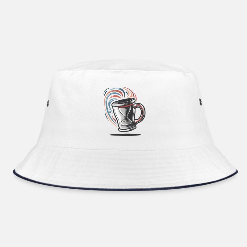 EINE ZEITREISENDE KAFFEETASSE Bucket Hat